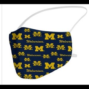 College football face mask Michigan